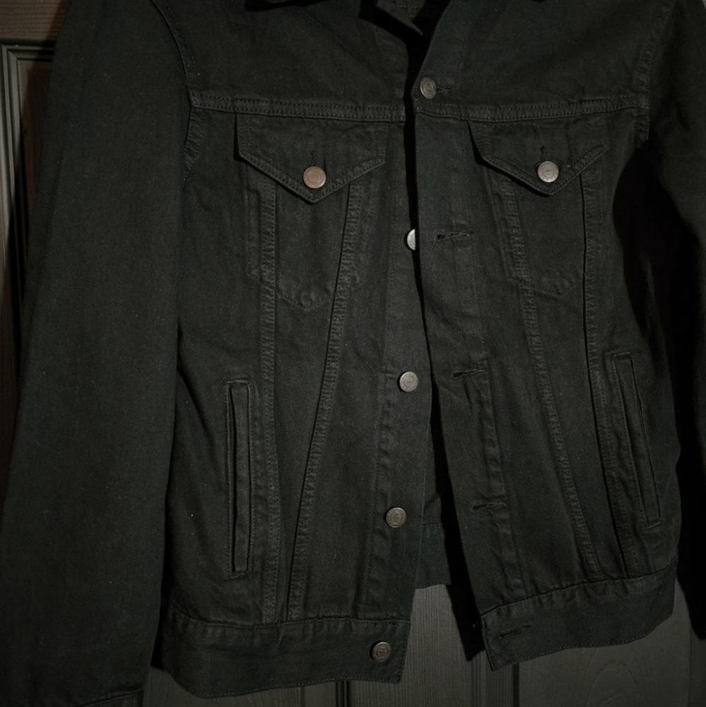 Able Black Jean Jacket - image 4